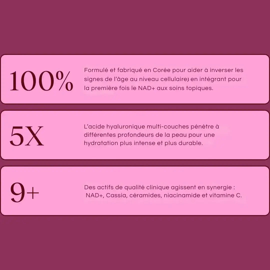Créme Hydratante Anti-Âge NAD+