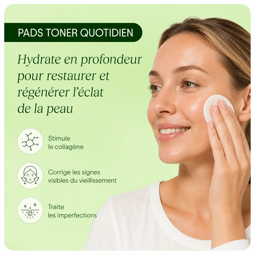 Toner Pads Régénérants & Revitalisants