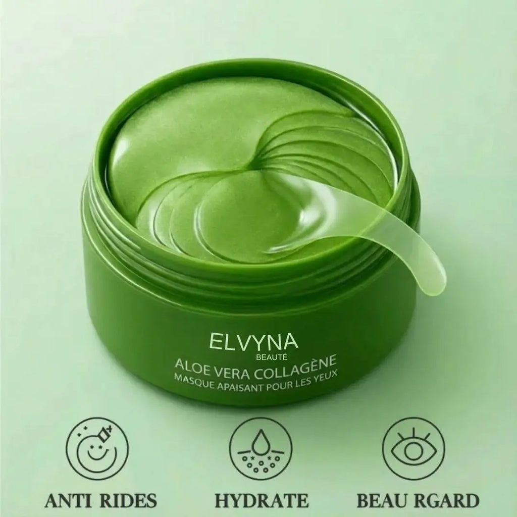 Patchs Anti-Cernes à l'Aloe Vera pour cernes et regard fatigué